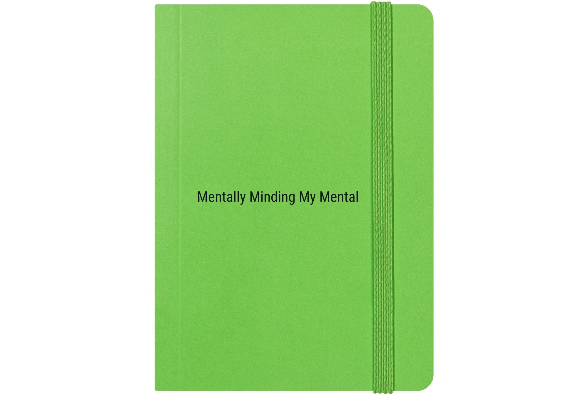 Mentally Minding My Mental – Mood Journal (Compact Softcover, 80 Pages)