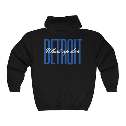 Detroit What Up Doe Full Zip Hoodies