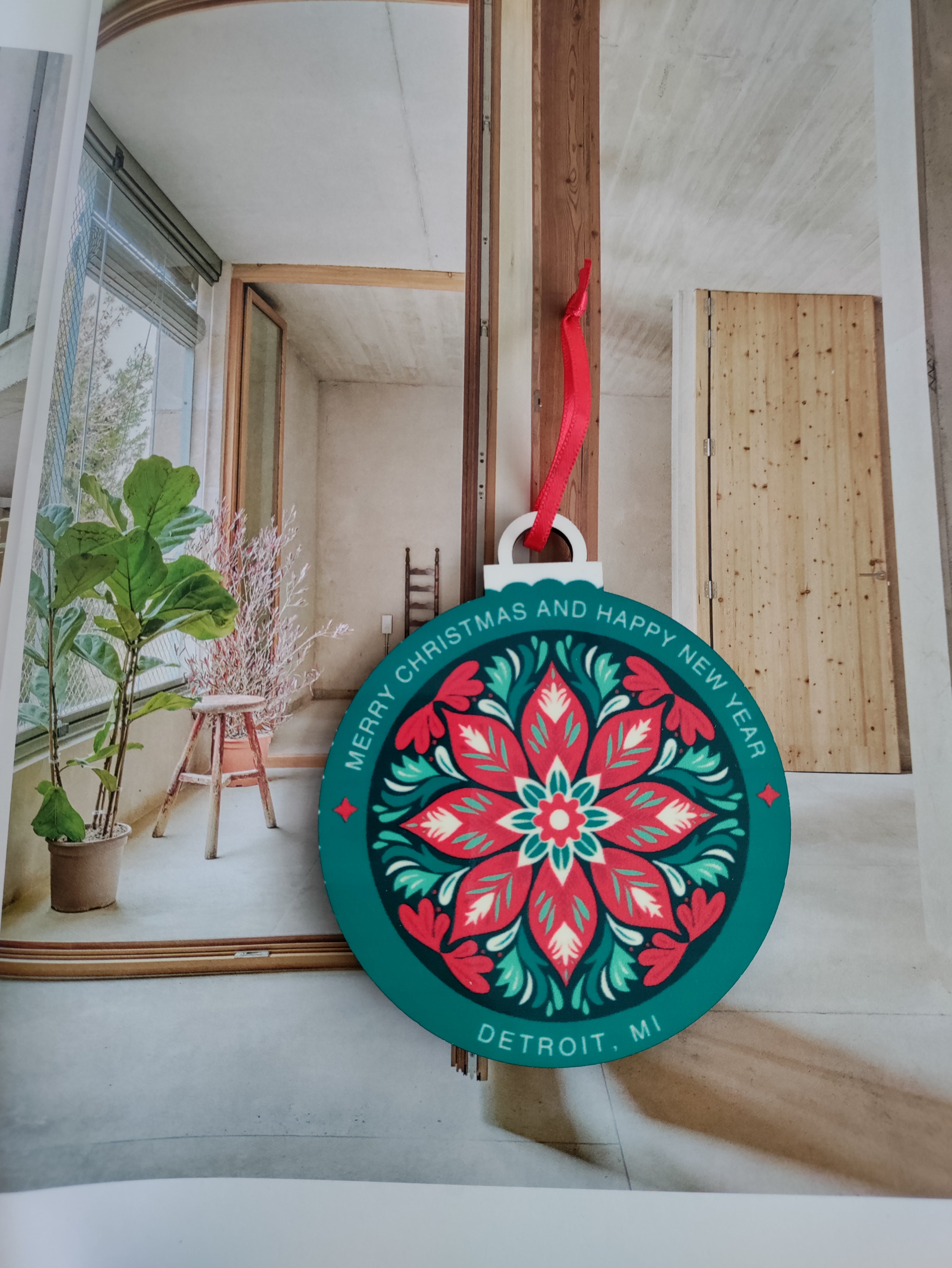 Detroit Christmas Ornaments