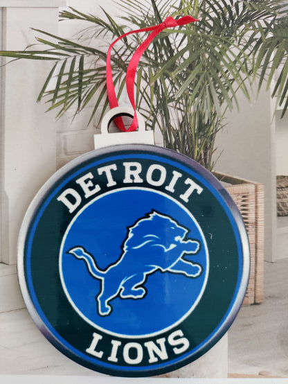 D-Lions Christmas Ornaments