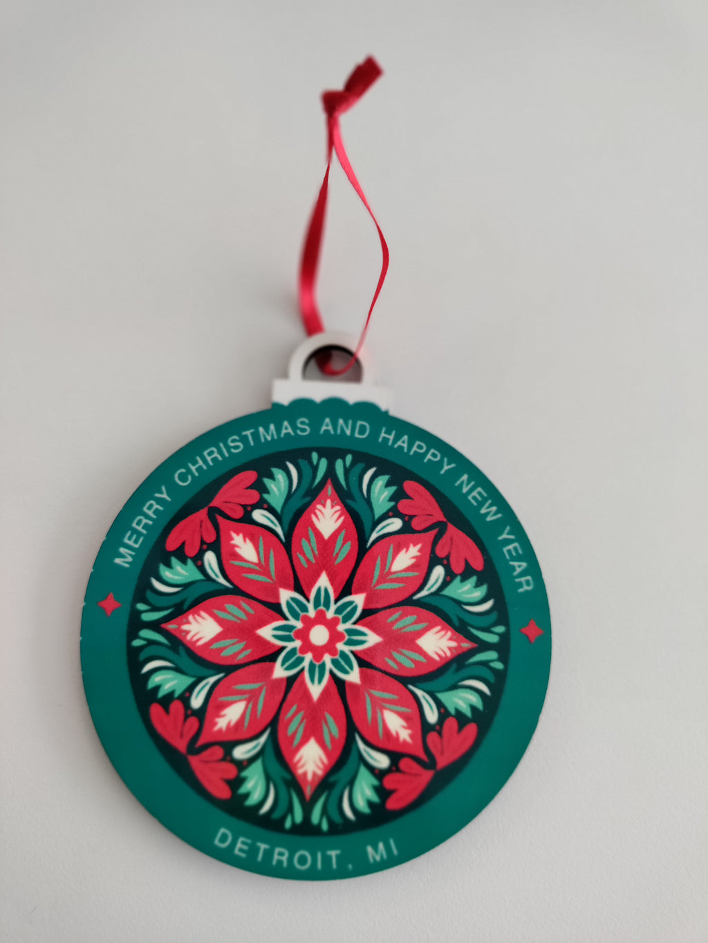 Detroit Christmas Ornaments