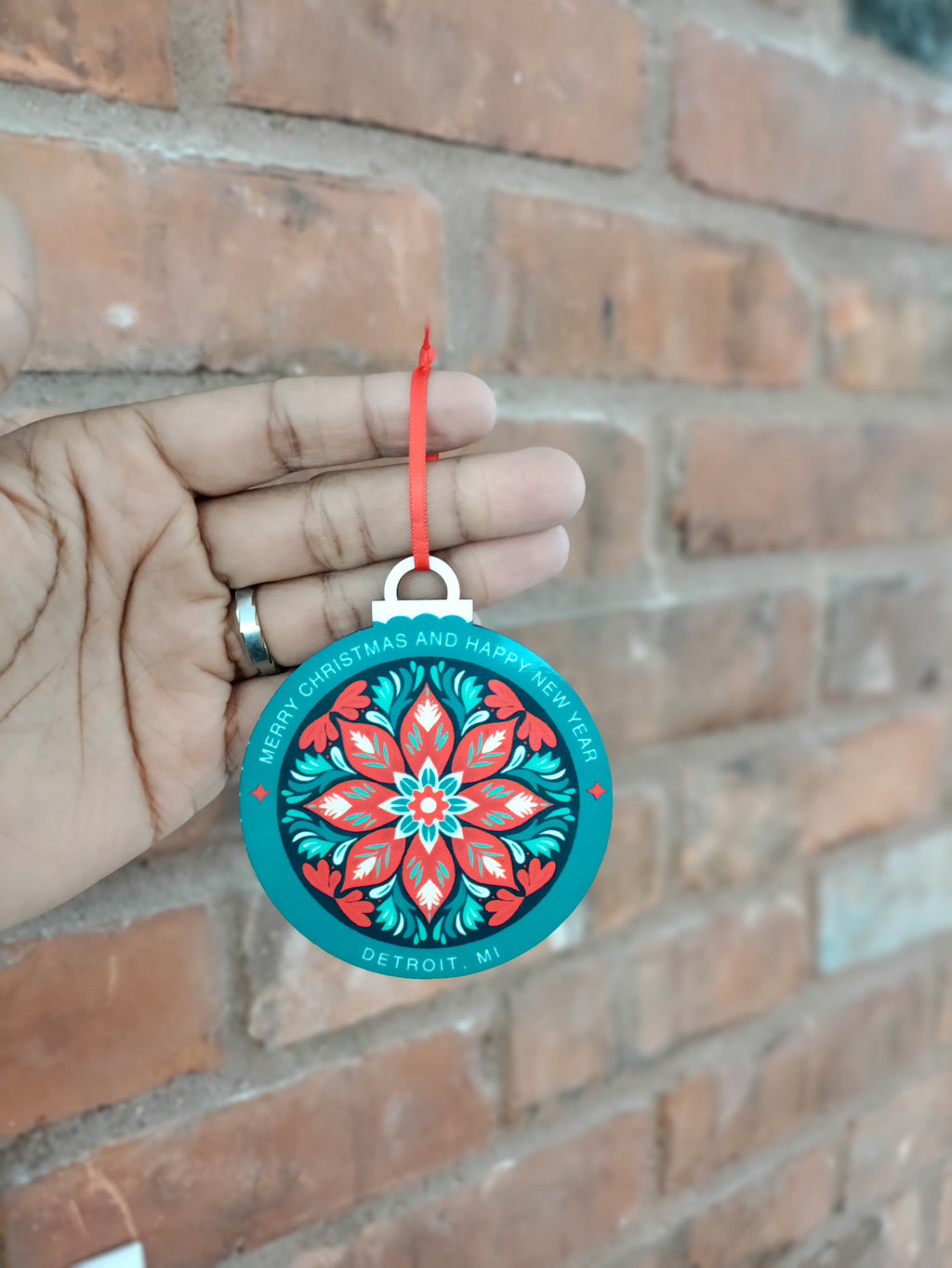 Detroit Christmas Ornaments