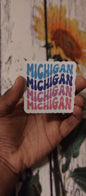 Michigan Repeat Sticker