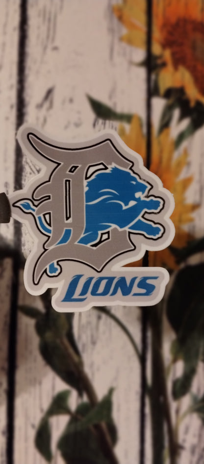 Detroit Lions Sticker