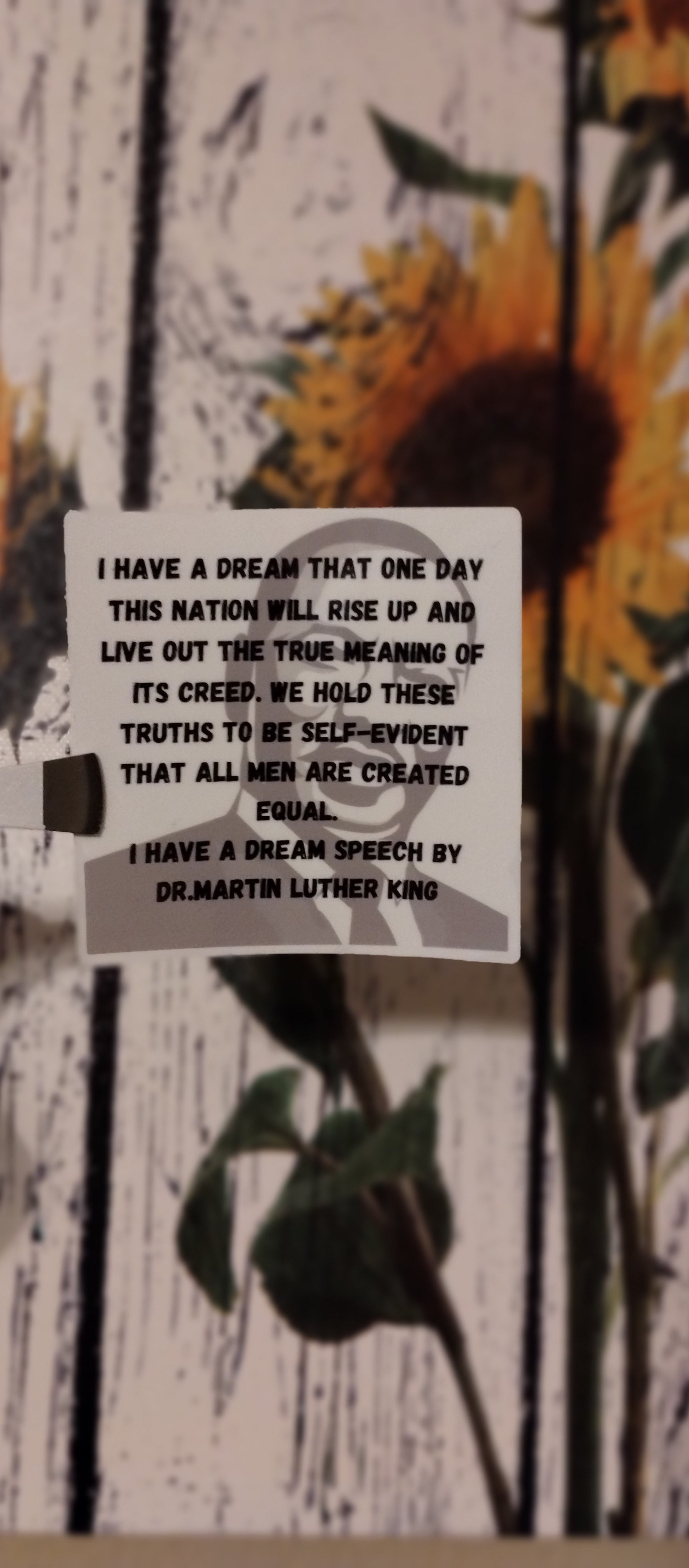 I Have A Dream Sticker