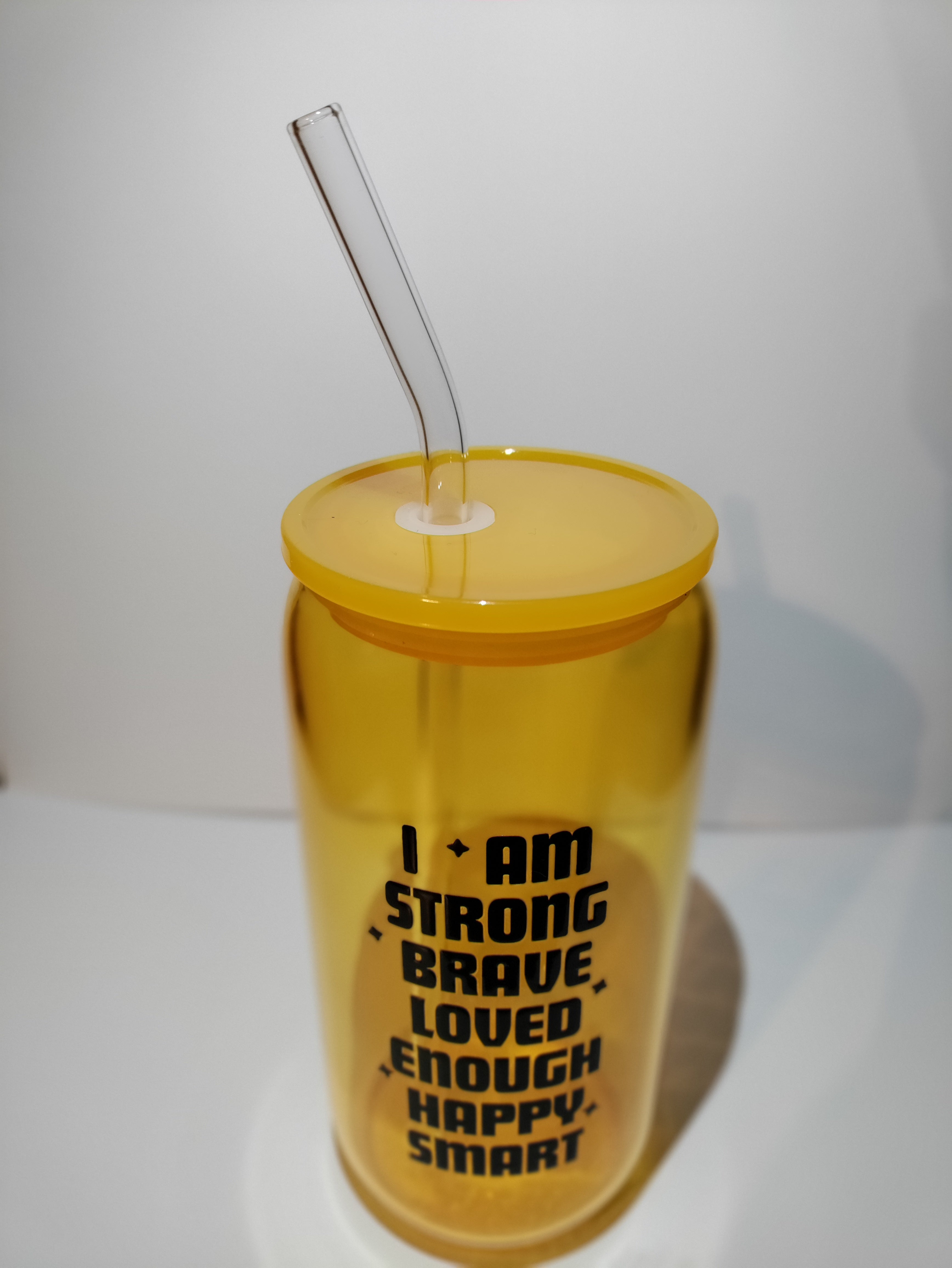 I Am Affirmation 16 oz Tumbler With Lid and Straw