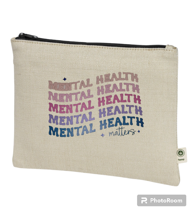 Mental Health Awareness Cosmetic Bags