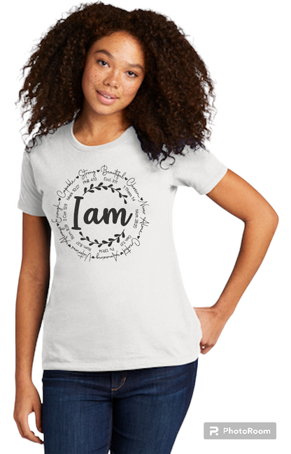 I Am Affirmation White T-shirt