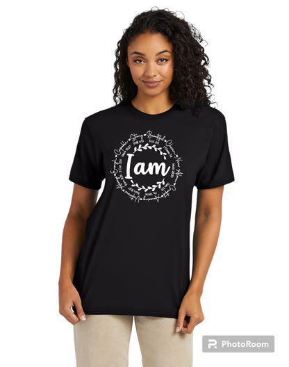 I Am Affirmation Black T