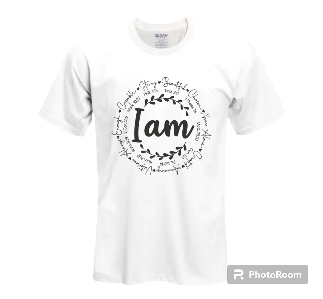 I Am Affirmation White T-shirt