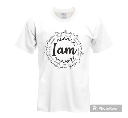I Am Affirmation White T-shirt