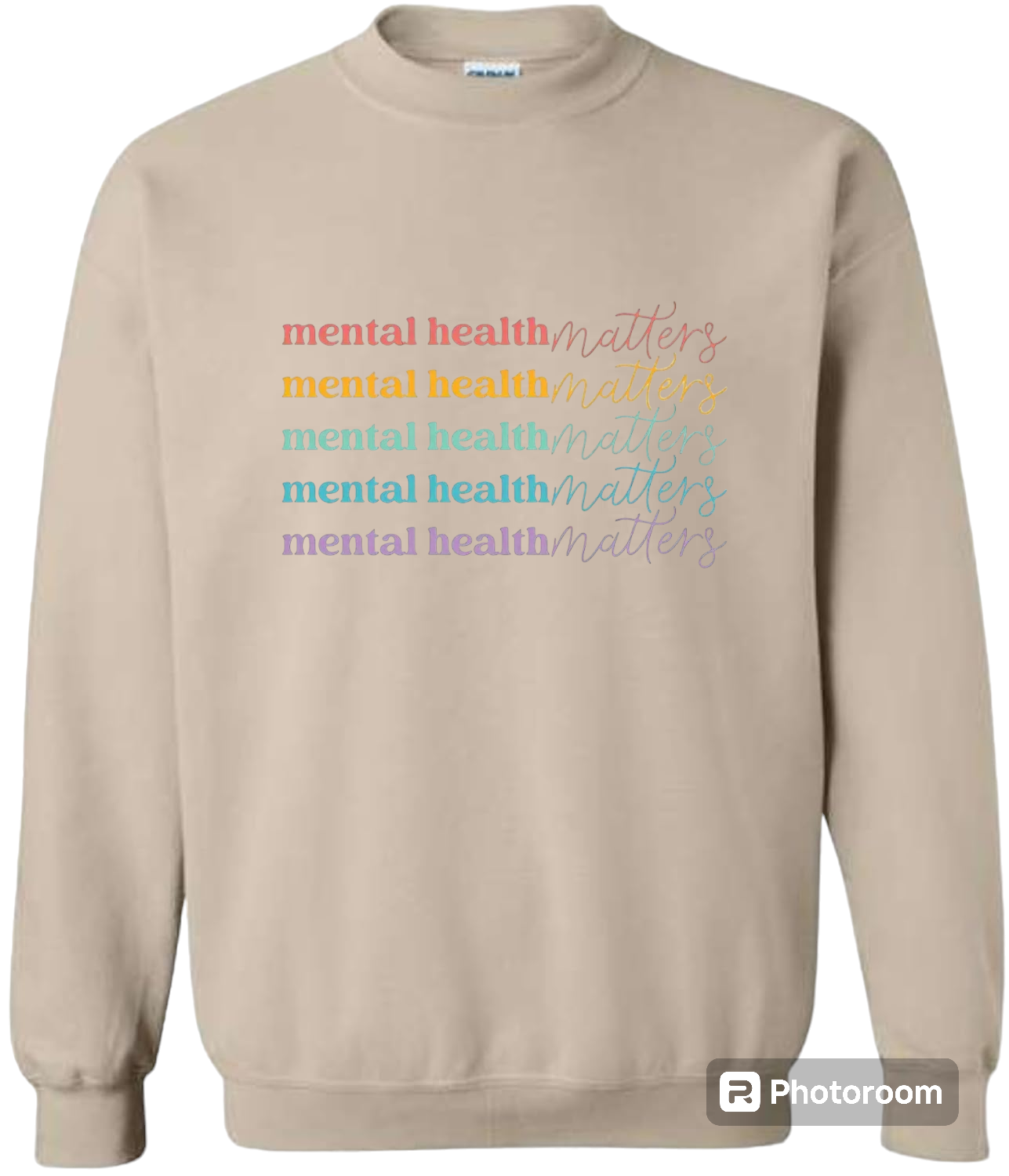 Mental Health Matters Sweatshirt (Sand)