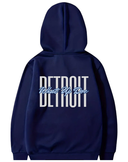 Detroit WUD Pullover Hoodie (Navy)