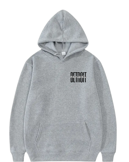 Detroit W.U.D Pullover Hoodie (Grey)