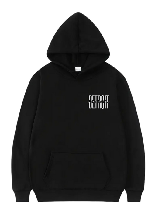 Detroit WUD Pullover Hoodie (Black Ice)