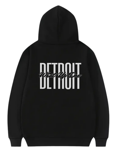 Detroit WUD Pullover Hoodie (Black Ice)