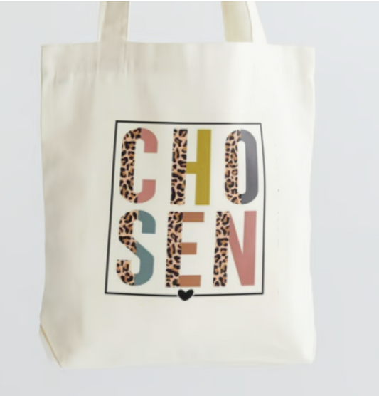 Chosen Bag - Premium Large Tote Bag from HBKBoutique - Just $15! Shop now at HBKBoutique