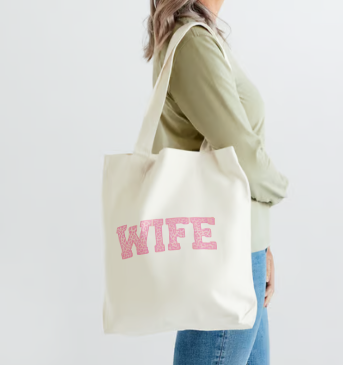 Wife Canvas Totebag