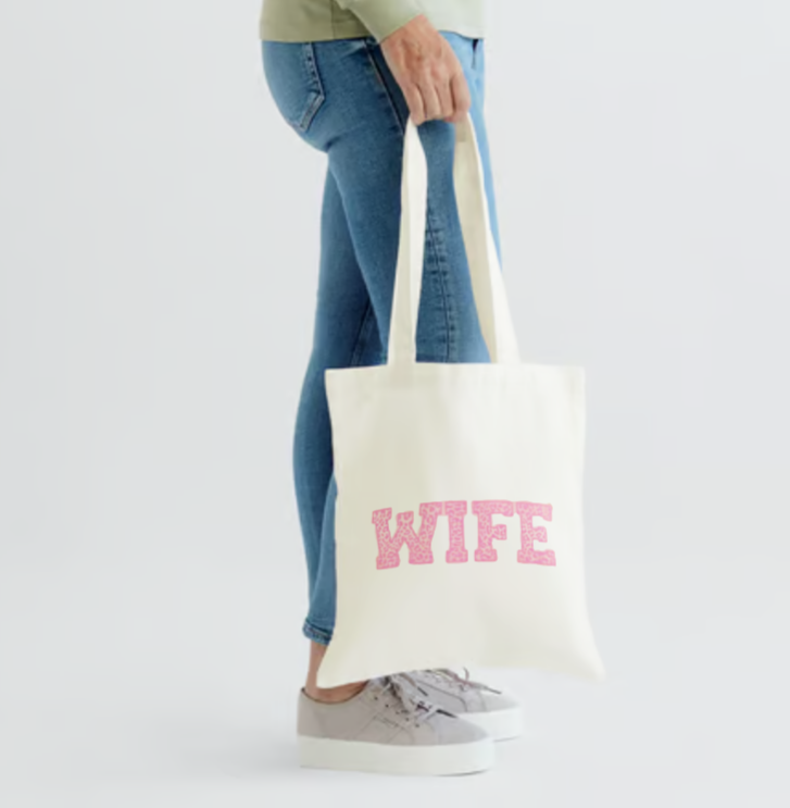 Wife Canvas Totebag