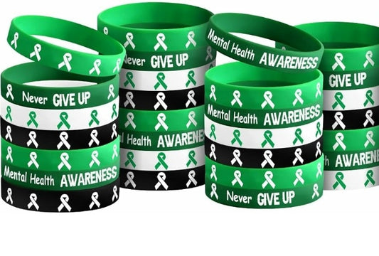 Mental Health Awareness Bracelets 2pcs