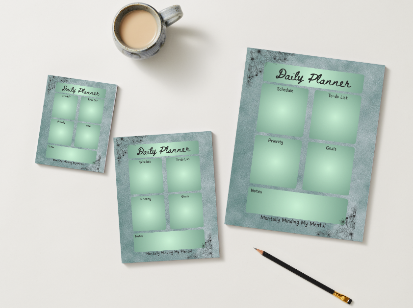 4x6 Daily Planner Notepad