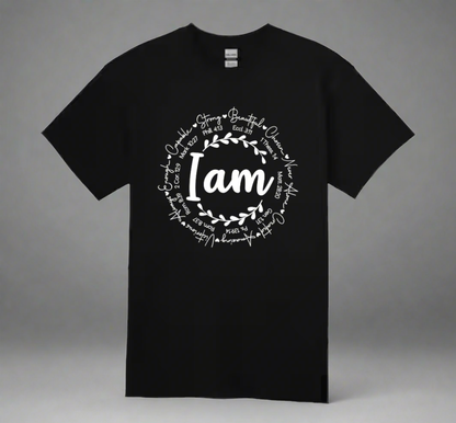 I Am Affirmation Black T