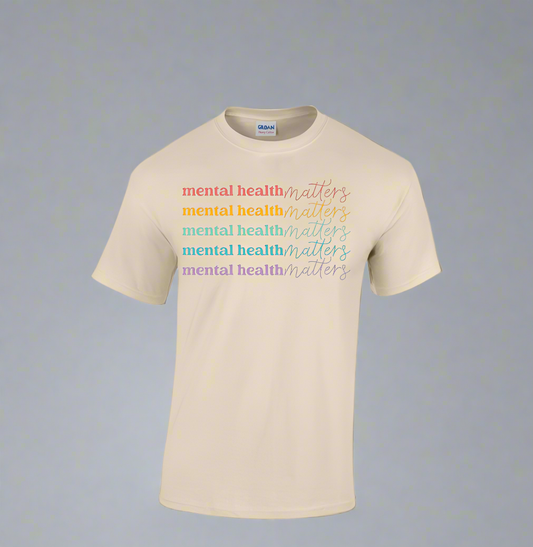 Mental Health Matter Sand T-Shirt