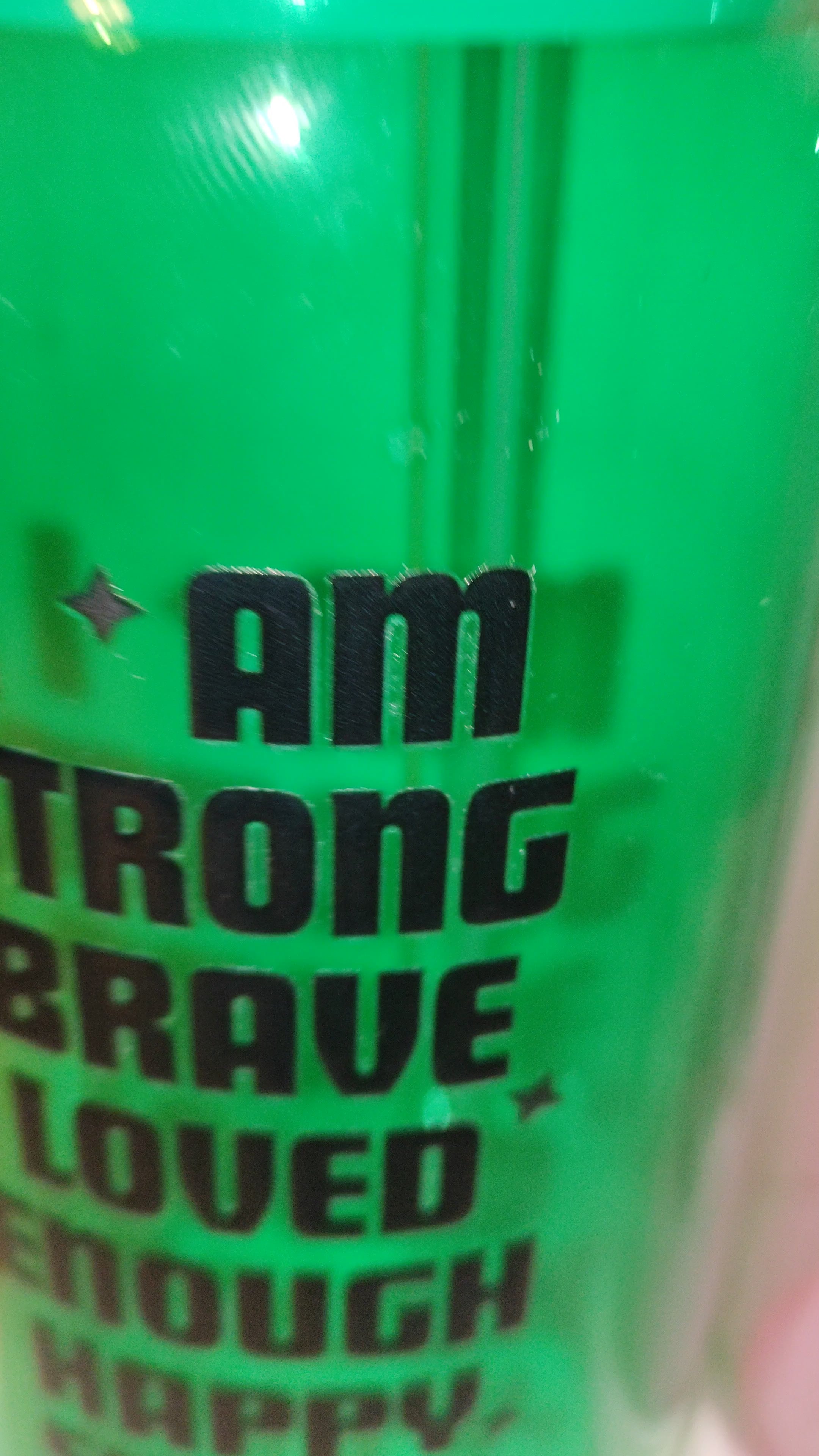 I Am Affirmation 16 oz Tumbler With Lid and Straw