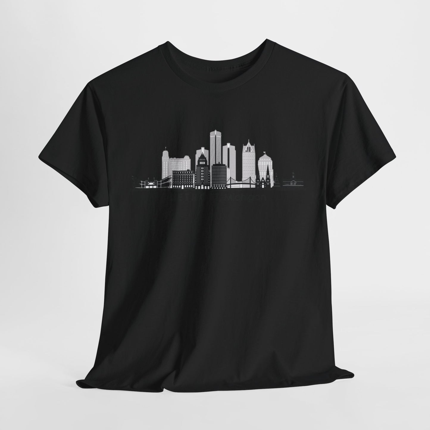 Detroit Skyline Unisex T-shirts