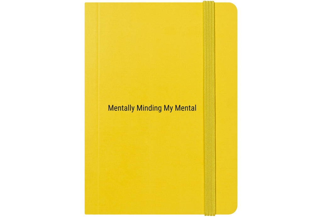 Mentally Minding My Mental – Mood Journal (Compact Softcover, 80 Pages)