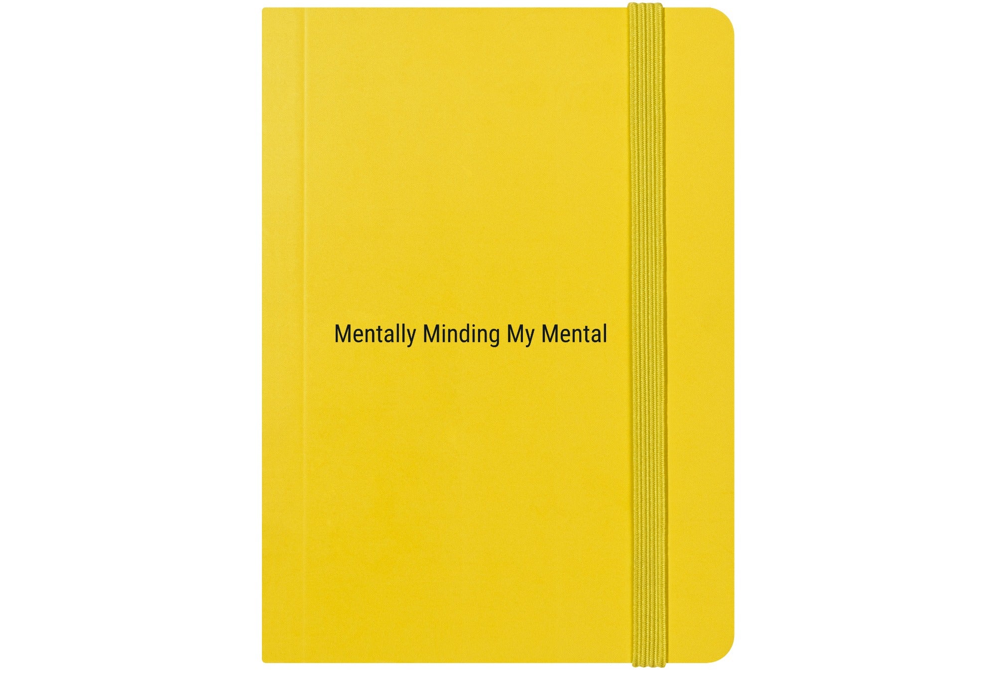 Mentally Minding My Mental – Mood Journal (Compact Softcover, 80 Pages)