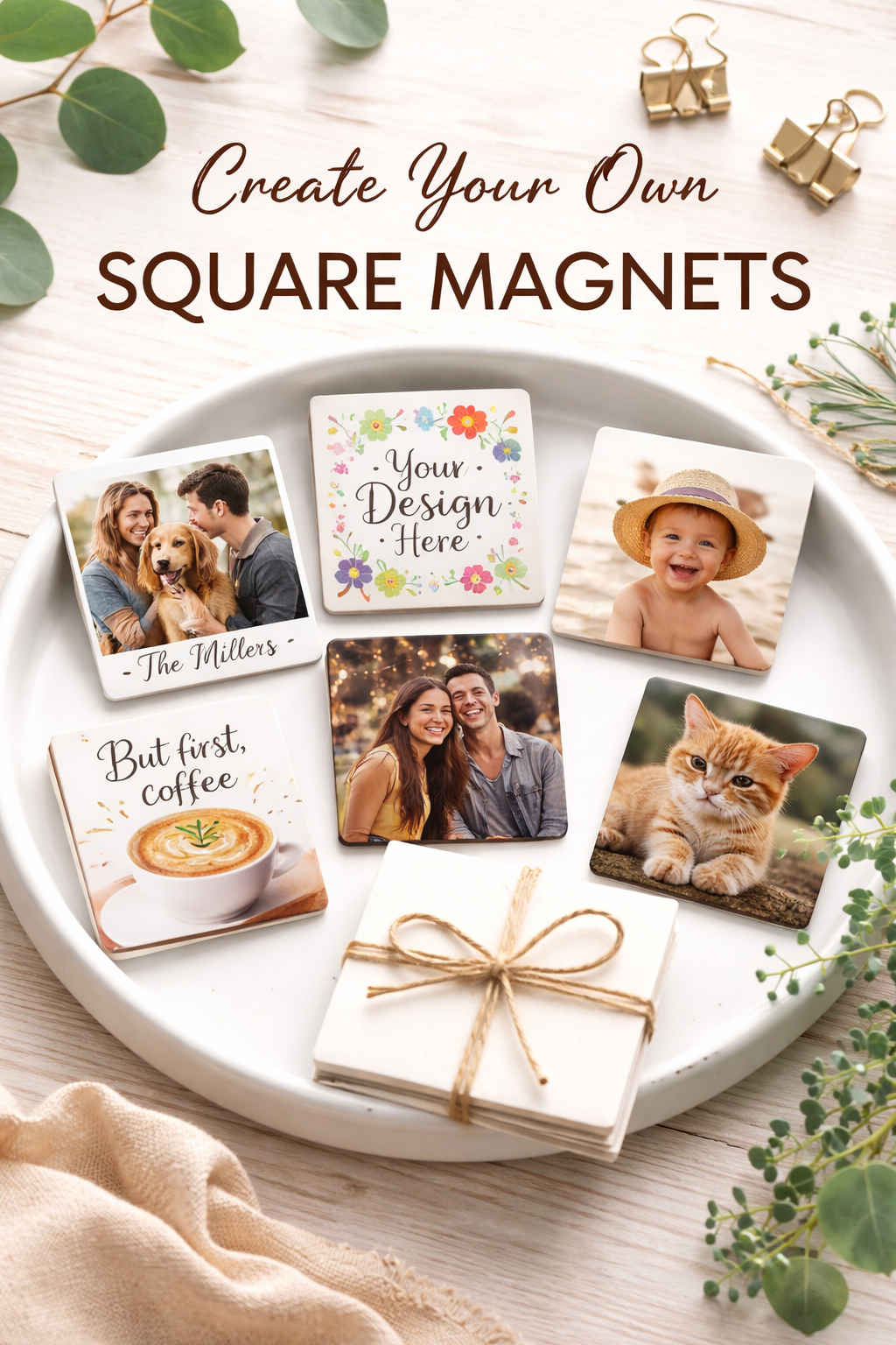 2"x2" Custom Photo Magnets – Turn Photos Into Keepsakes