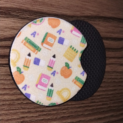 Circle Car Coasters