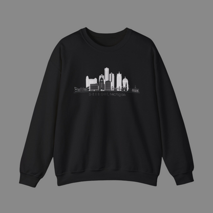 Detroit Skyline Unisex Crewneck Sweatshirt