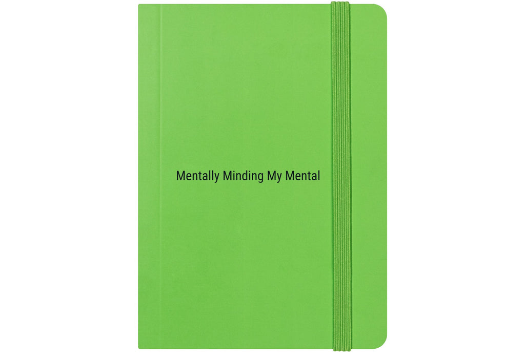 Mentally Minding My Mental – Mood Journal (Compact Softcover, 80 Pages)
