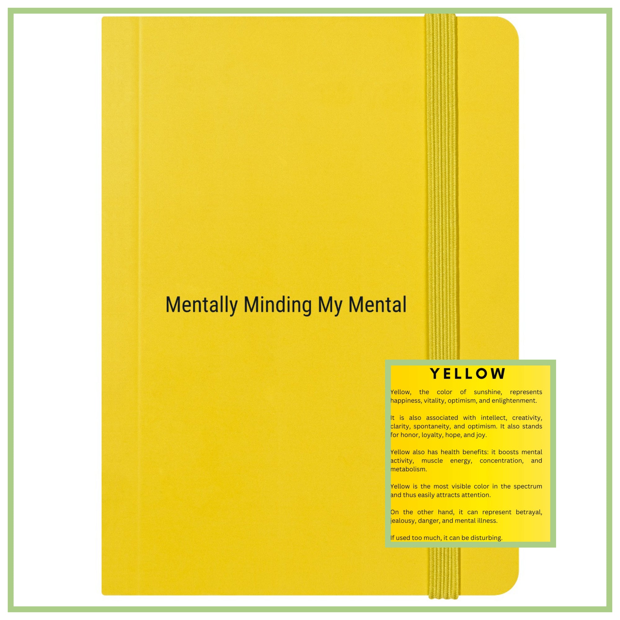 Mentally Minding My Mental – Mood Journal (Compact Softcover, 80 Pages)