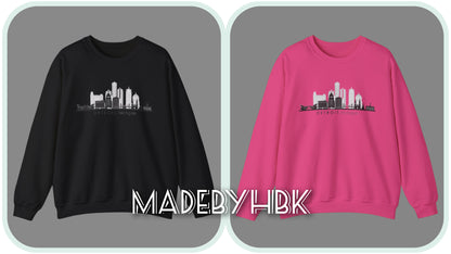 Detroit Skyline Unisex Crewneck Sweatshirt