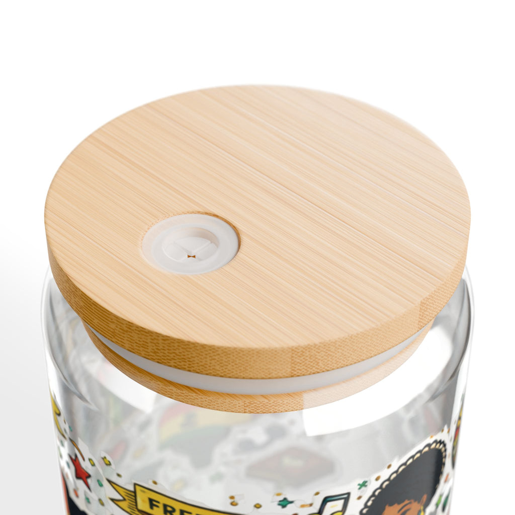 Black History 16oz Glass Tumbler