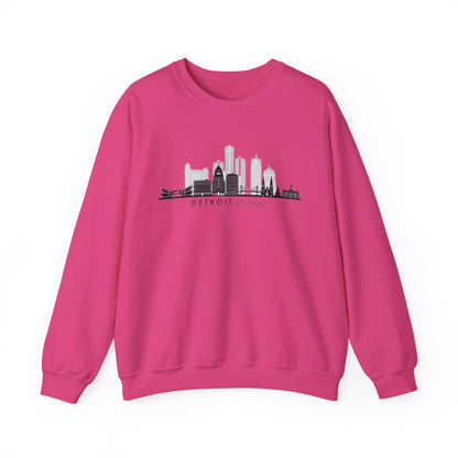 Detroit Skyline Unisex Crewneck Sweatshirt