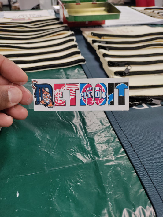 Detroit Sports Sticker