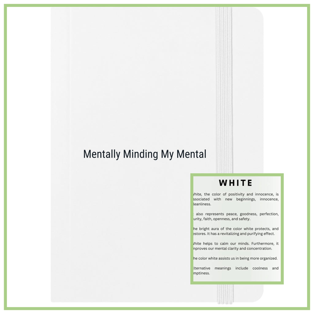 Mentally Minding My Mental – Mood Journal (Compact Softcover, 80 Pages)
