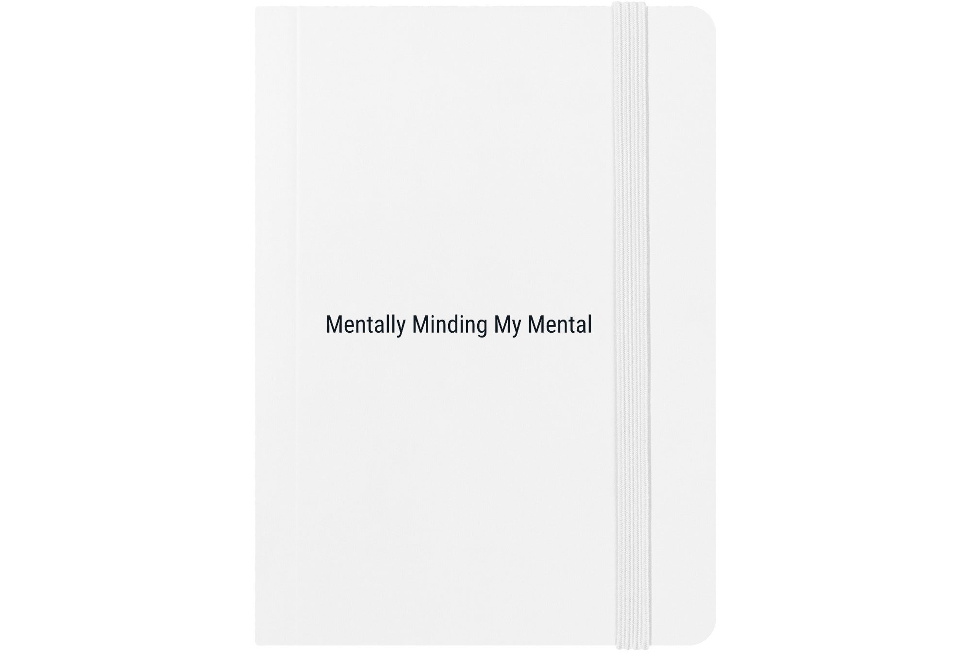 Mentally Minding My Mental – Mood Journal (Compact Softcover, 80 Pages)